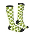thumbnail image 3 of Picia Women Crew Soft Moisture-wicking Socks Happy Fruit Pattern Design Cotton Socks, One Size fit All, 3 of 9