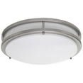 thumbnail image 1 of AMAX Lighting LED-JR003LNKL 17 x 3.8 in. LED Ceiling Fixture - JR Brushed Nickel, 1 of 1