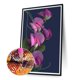 thumbnail image 2 of Pintura de diamante 5D DIY completo redondo taladro polilla orquídea Kit decoración del hogar arte artesanal Hugtrwg Para estrenar, 2 of 9