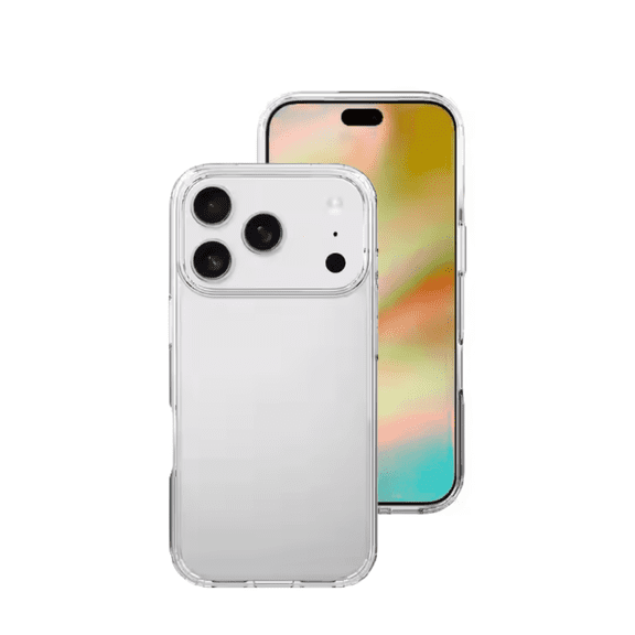 Qixxronics for iPhone 17 Pro Max Phone Case Clear Shockproof Cover Protective Cellphone Case