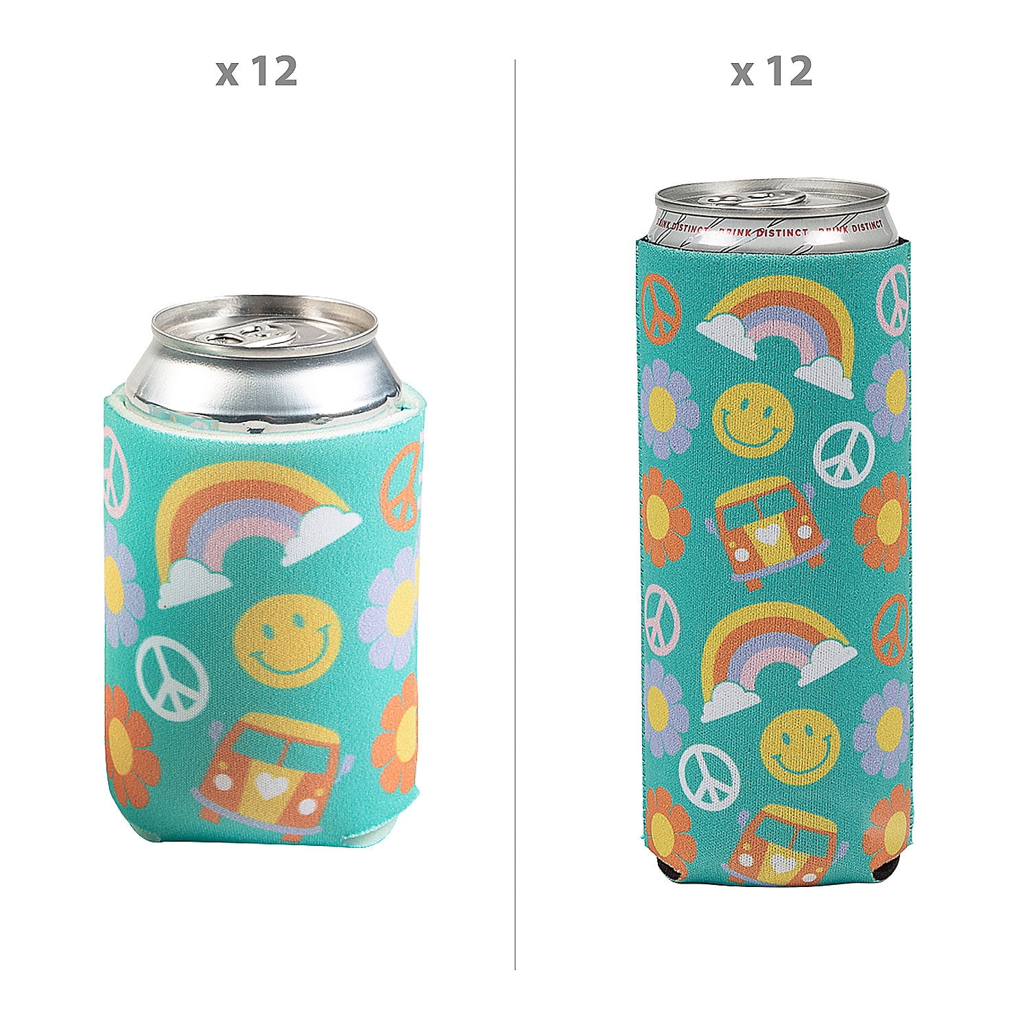 Fun Express Groovy Can Cooler Kit for 24