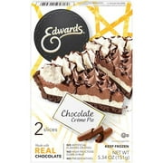 Edwards Schwans Chocolate Cream Single Pie with Hershey, 5.34 Ounce -- 12 per case.