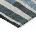 thumbnail image 3 of Addison Rugs Chantille Indoor/Outdoor Transitional Stripes Black Machine Washable Rectangle Rug, 10' x 14', 3 of 8