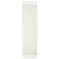 thumbnail image 3 of SAFAVIEH Casablanca Rordan Geometric Diamonds Shag Area Rug, Ivory, 8' x 10', 3 of 7