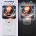 thumbnail image 2 of Independence Day Bomberman LED Square Night Lights - Modern and Energy Efficient Room Lighting for a Peaceful Ambience - Dimmable with Remote Control - for Bedroom or Nursery Décor, 2 of 6