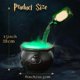 thumbnail image 3 of pstuiky Caldero de bruja con frascos de pociones flotantes Mano de bruja 30 ml, 3 of 5