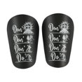 thumbnail image 4 of Almencla 2 Pieces Mini Soccer Shin Guards Adult Sports Protective Gear Leg Protection M 7.8cmx12cm, 4 of 8