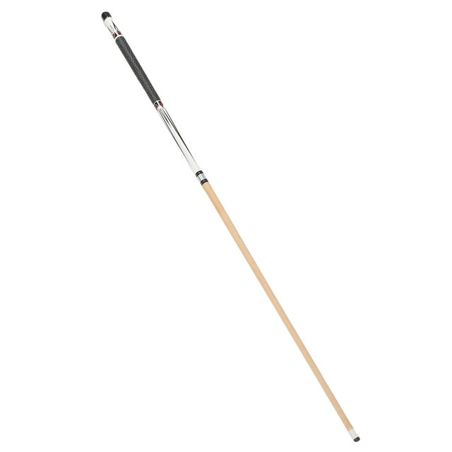 Pool Cue Stick, 1/2 Black Rubber Bumper 9 Ball Pool Cue Stick 13MM Tip Matt Paint for Training