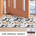 thumbnail image 3 of Dachshund Footprint Door Rugs,Washable Non Slip Door Mats Indoor,Decorative Door Mats,Entry Mat Indoor for Entrance,Bedroom,Kitchen,Bathroom,17"x30", 3 of 6