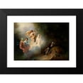 thumbnail image 2 of Rudolf Hausleithner 24x18 Black Modern Framed Museum Art Print Titled - Beethoven's Vision (1882), 2 of 5