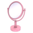 thumbnail image 6 of 8 Inch Vanity Top Make-Up Mirror with Dotted Accents - Matte Black / 4X, 6 of 10
