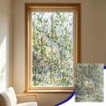 thumbnail image 6 of Leaf Stained Glass Window Film, Decorative Privacy Cling, Sun Blocking Heat Control Cover, Removable Home Office Vinyl, 23.6x39.3 Inches, 6 of 6