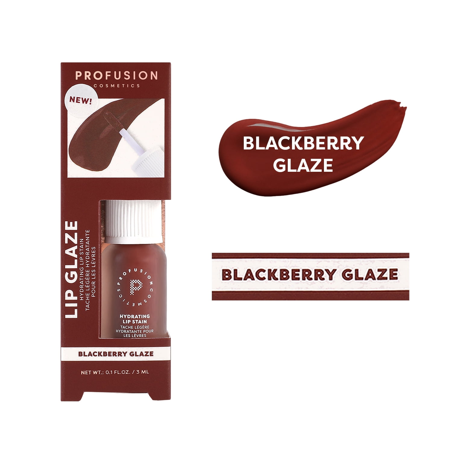 Profusion Cosmetics Lip Glaze -Blackberry Glaze