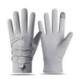 thumbnail image 2 of Luvior Winter Waterproof Snow Gloves for Men Women,Cold Weather Warm Thermal Touchscreen Gloves for Running, Driving, Cycling, 2 of 3