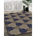 thumbnail image 3 of Ahgly Company Machine Washable Indoor Rectangle Transitional Rosy Pink Area Rugs, 7' x 10', 3 of 7