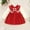 Red, variant on piuwrlz Ones Piece Dress for Kid Girls Skirts One Piece Skirt Set Red Size 90