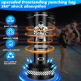 thumbnail image 2 of Saco de boxeo inflable de pie YORWHIN de 178 cm para MMA, 2 of 7