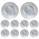 thumbnail image 2 of Bandeja para Horno Papel Aluminio 10/20 Uds. Reciclable 6/7/8/9/16/18 Pulgadas, 2 of 9