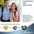 thumbnail image 7 of PinMart Red Heart Gold Plated Valentine's Day Enamel Lapel Pin 3/4" - 25 Pack, 7 of 7