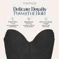 thumbnail image 2 of Dominique Alana Low Back Strapless Longline Bra 13” Drop Convertible Straps - Lingerie for women, 2 of 6