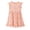 AB120 Orange, variant on Tisuna Floral Print Dress For Teen Girls Ruffled Sleeve Crew Neck Summer Dresses Fashion Soft Girls Big Kids Princess Dress Green Size 18-24 Months