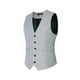 thumbnail image 2 of Chaleco de traje con cuello en V para hombre S Chaleco, 2 of 2