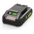 thumbnail image 1 of 24V 4.0Ah Replacement Battery for Green-works 24 Volt Battery Lithium Lawn Mower 29842 29852 29322 LB24A020 Compatible with Green-works 24V Cordless Tools, 1 of 10