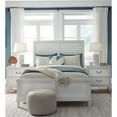 thumbnail image 5 of American Woodcrafters Dunescape 79"W Wood King Panel Bed in White, 5 of 7