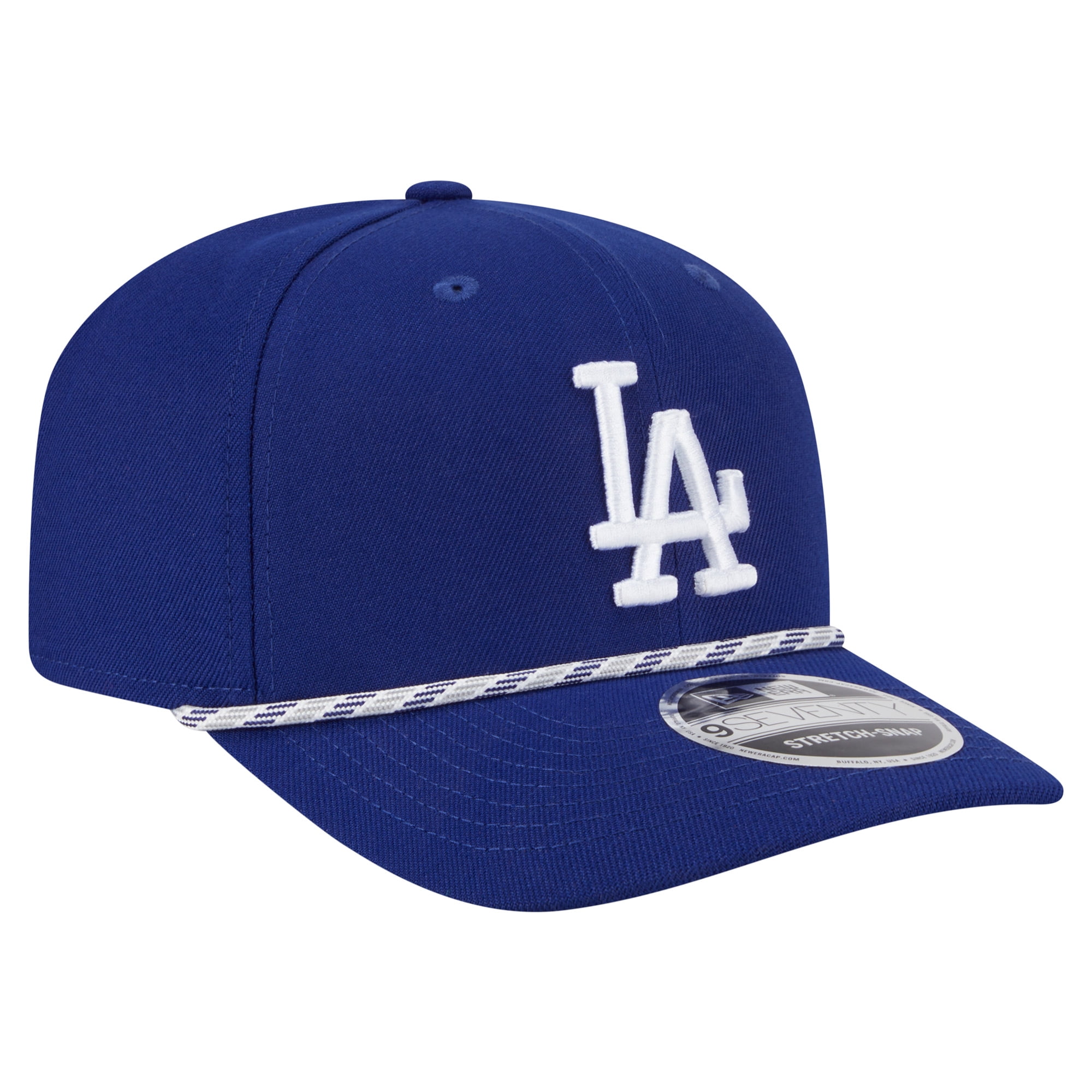 Men's New Era Royal Los Angeles Dodgers Multi-Rope 9SEVENTY Stretch-Snap Hat