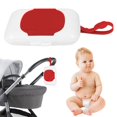 thumbnail image 1 of Wipe Dispenser Wipes Holder Tissue Baby Box Case Refillable Travel Storage Portable Stroller Container Kids, 1 of 9