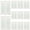 White, variant on MRLESS 8-Piece Frameless Glass Shower Door Bottom Guide Set for Smooth Sliding and Secure Fit