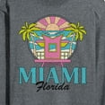 thumbnail image 3 of Miami Florida - Men's Long Sleeve T-Shirt, 3 of 6