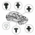 BEST- Accessories Clip Trim Car Push Pin Rivet Bumper Door Panel ...