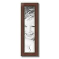 thumbnail image 2 of ArtToFrames 5" x 21" Honors Mahogany with Gold Picture Frame, 5x21 inch Brown Wood Poster Frame (WOM-5156),  Pack, 2 of 7