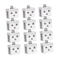 thumbnail image 3 of Flynix Standing Seam Roof Clamps Accessories Durability Solar Panel Racking Bracket 12 Pieces, 3 of 10