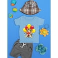 thumbnail image 3 of Boy! Balloon Bear T-Shirt Infant -Image by Shutterstock,  12 Months, 3 of 4