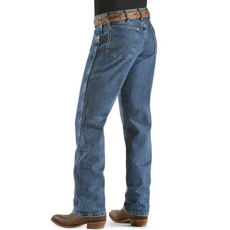 Wrangler - wrangler men's cowboy cut relaxed fit jean, stonewashed, 30w ...