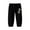 Black, variant on Agkizg Summer Toddler Baby Girl's Casual Pants,Boys' Mosquito Repellent Pants Thin Summer Mid Size Pants for Girls' Summer Pants for Children's Casual Sports Pants