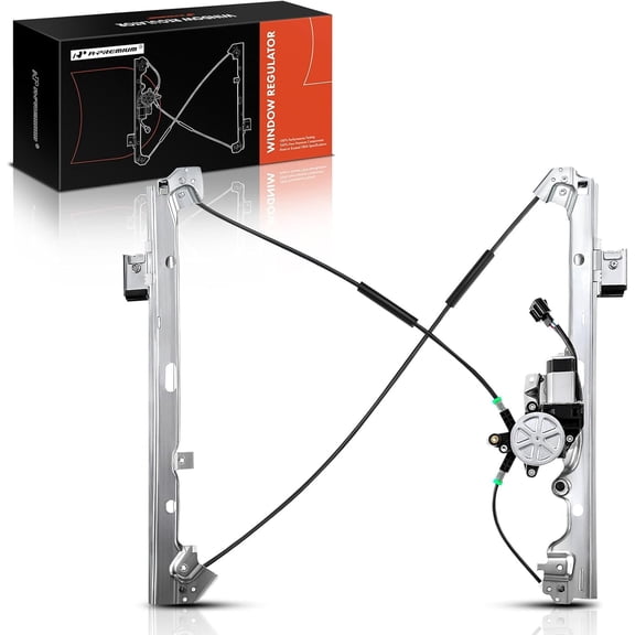 A-Premium Front Passenger Window Regulator Select Cadillac/Chevrolet/GMC SUVs/Trucks 2000-2007