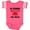 Football Pink and White, variant on Inktastic MomMom Loves Me Grandson Boys or Girls Baby Bodysuit