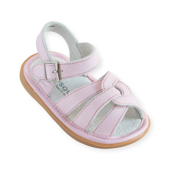 Wee Squeak Emma Pink Sandal Size: 3, Color: Light Pink