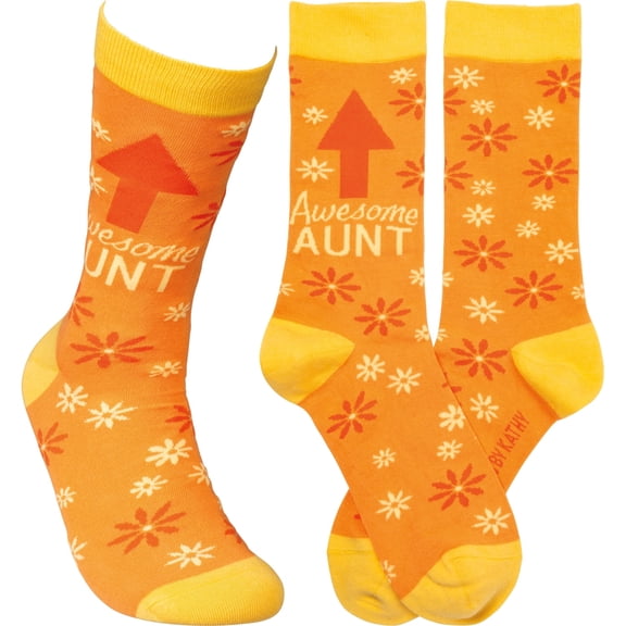 Primitives Socks - Awesome Aunt