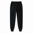 thumbnail image 4 of NKZNKZ Men's Sweatpants with Pockets Mens Fleece Active Athletic Sweatpants Men's Active Athletic Casual Jogger Running Sweatpants BLACK-S, 4 of 10