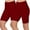 Wine, variant on Diufon Plus Size Yoga Shorts for Women 2 Pack Summer Solid Color Shorts High Waist Sweat Shorts