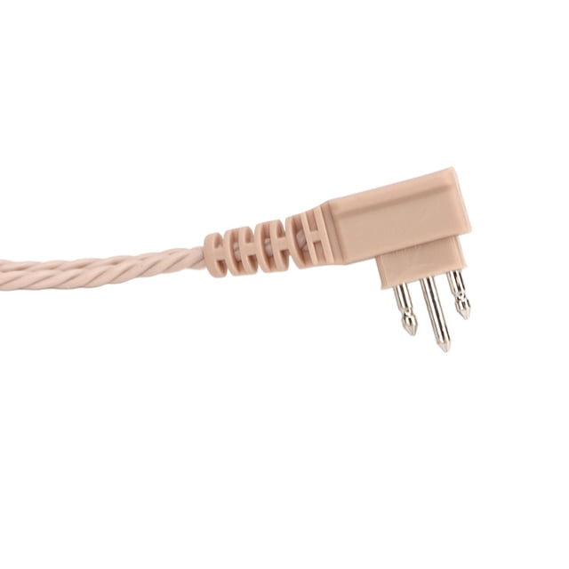 Cable adaptador de clavija, 5 piezas, cable amplificador de sonido con clavija de núcleo de 3 clavijas, cable para dispositivo auditivo, diseño a prueba de futuro