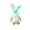 Green, variant on Pink Pink Cotton Easter Gnome Plush Doll Ornament For Spring Holiday Wreath Or Table Accent