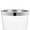 Clear,Silver, variant on Smarty 9 oz. Crystal Clear Round Disposable Plastic Party Cups 500ct
