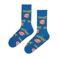 thumbnail image 4 of Crazy Socks – Funny Spam Value Pack  2-Pack Novelty Crew Socks Gift Set–Large Sizes for Men, Women &, 4 of 4