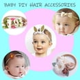 thumbnail image 2 of Super Soft Stretchable DIY Solid Nylon Headbands, Pack of 50, One Size Fits All, 2 of 5