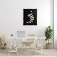 thumbnail image 2 of Stupell Industries Surreal Piano Keys Spiral Graphic Art Jet Black Floating Framed Canvas Print Wall Art, Design by Matheus Lopes Castro, 2 of 6